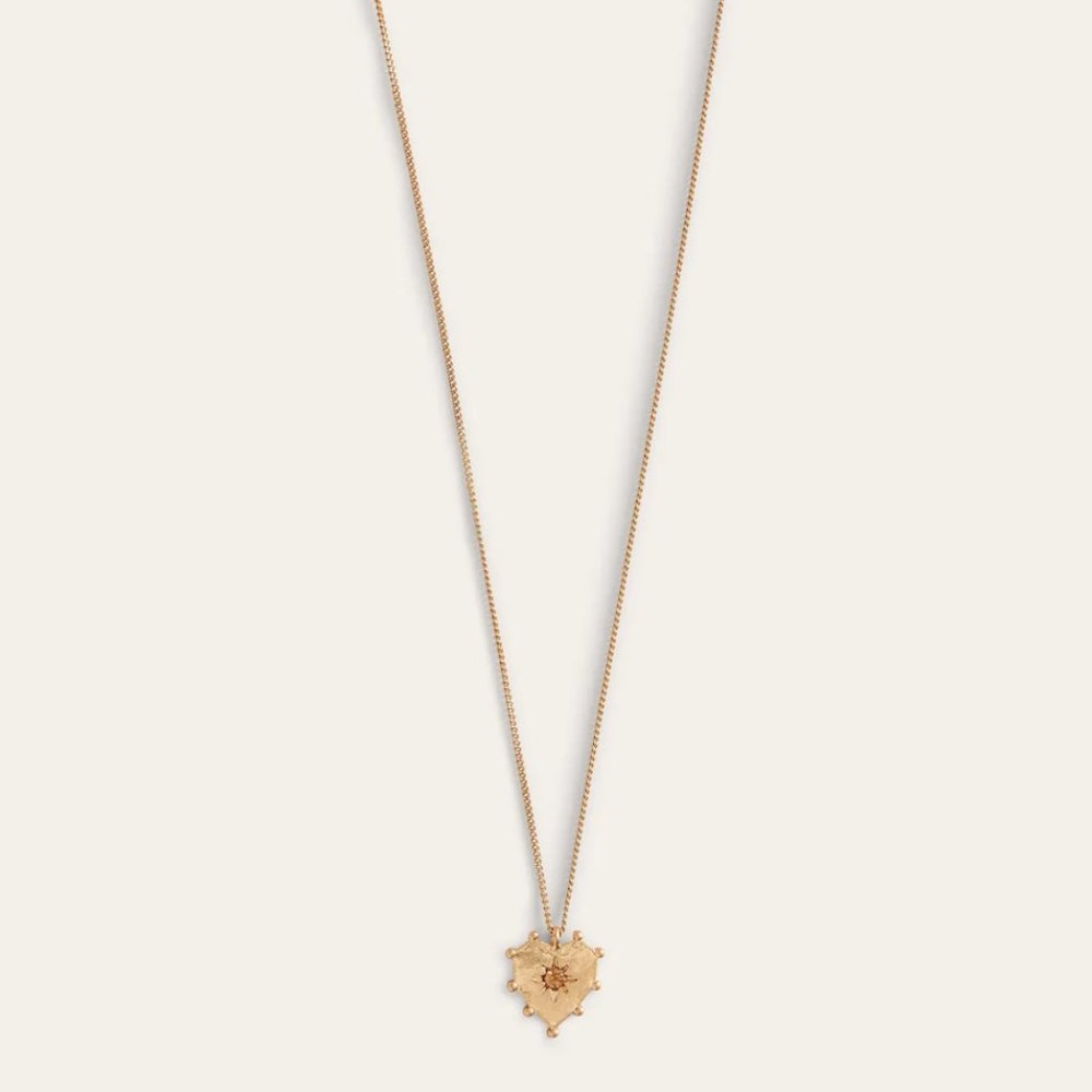 Boden Layering Charm Necklace - Heart